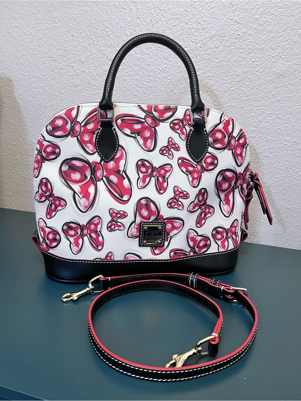Dooney & Bourke X Disney Parks 2014 Minnie Bow Satchel